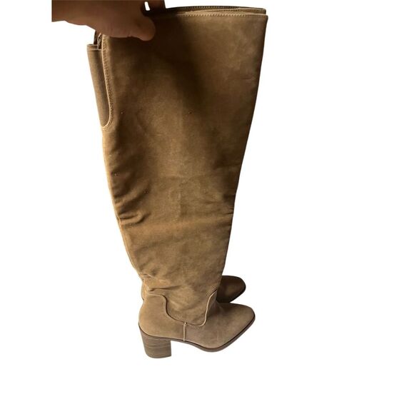 Universal Thread Women's Over the Knee Boots Brown Size 9 Mid Heel - Picture 2 of 5